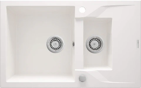 Andante Granite sink 1.5-bowl with drainer - Image 7