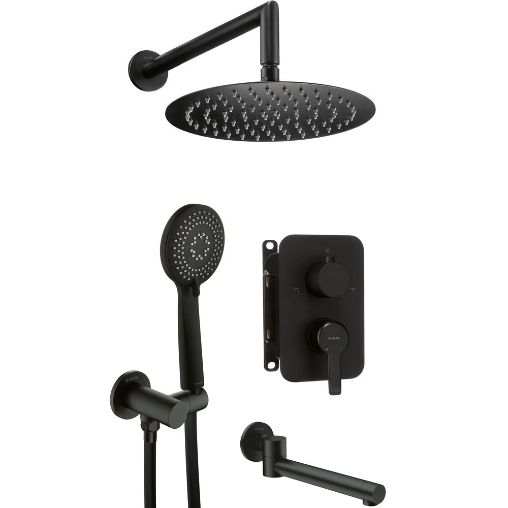 Arnika Concealed shower set, with bath spout - Image 3