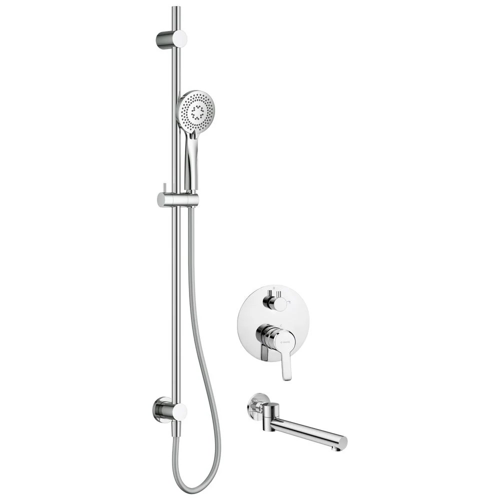 Arnika Concealed shower set, with bath spout - Image 6