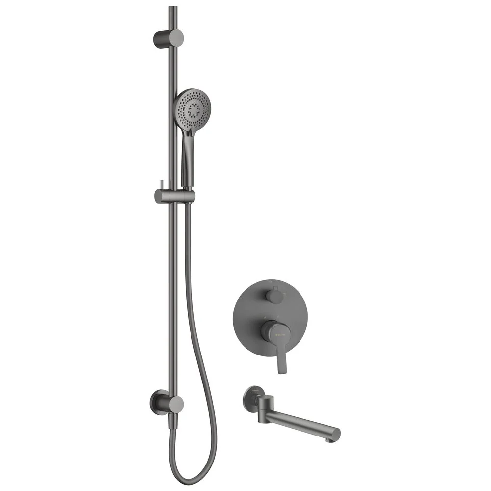 Arnika Concealed shower set, with bath spout - Image 7