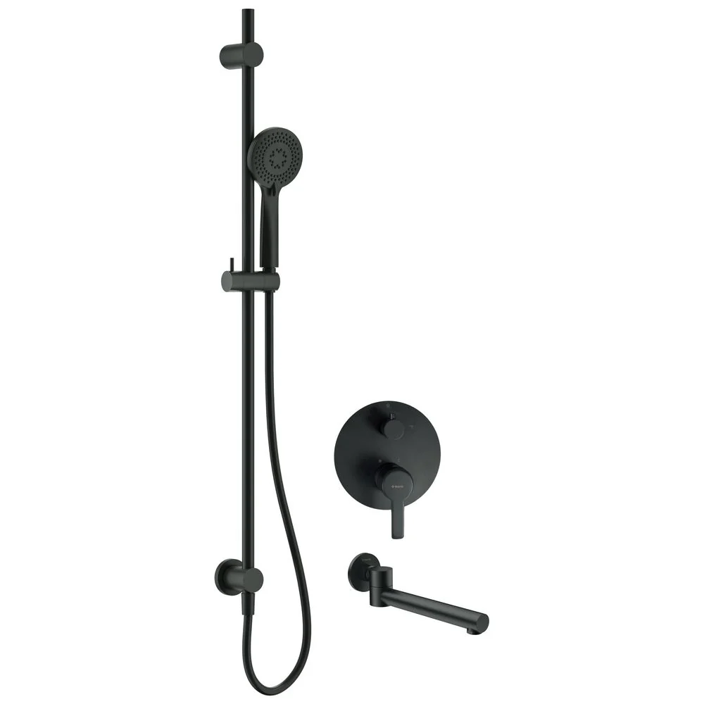 Arnika Concealed shower set, with bath spout - Image 8