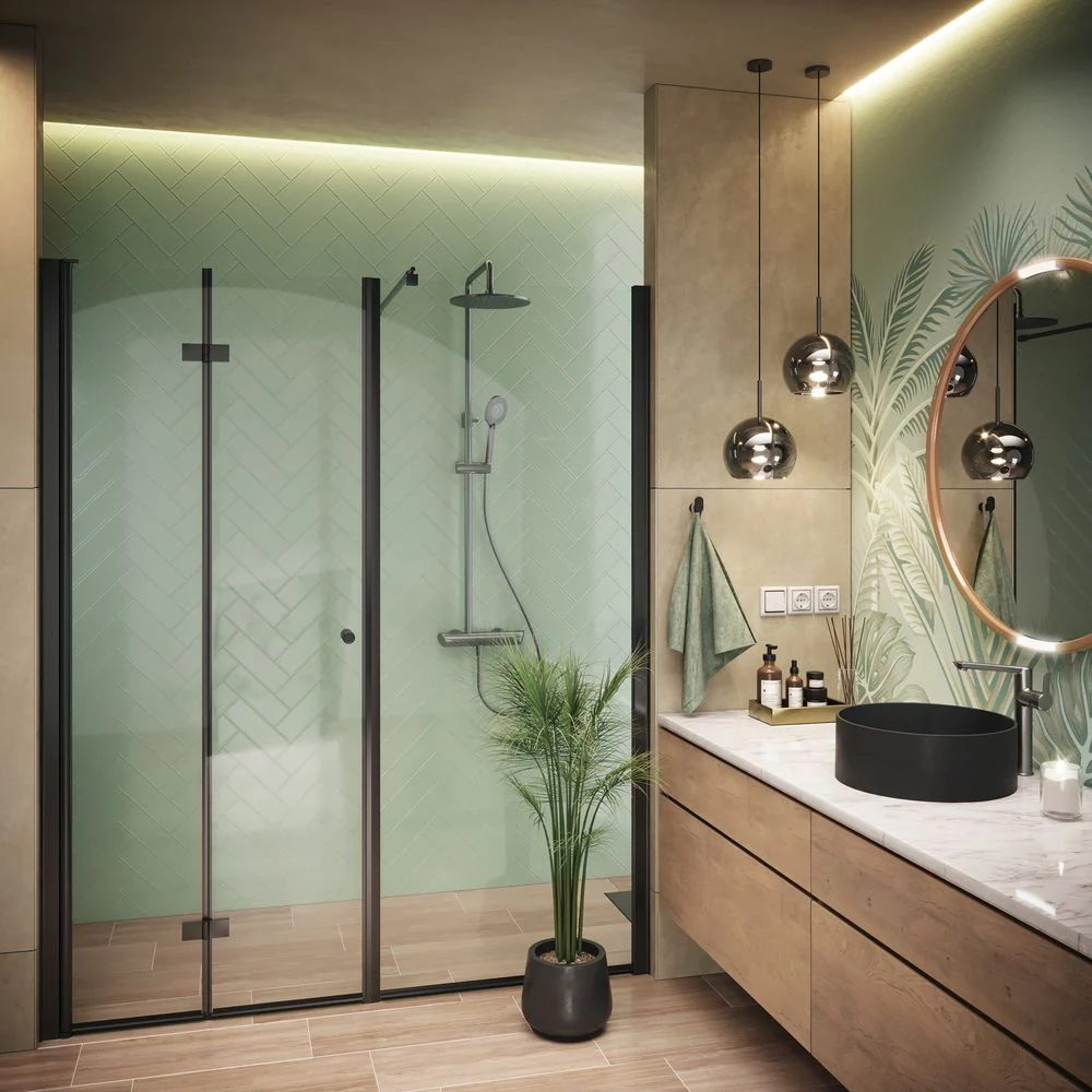Arnika Shower column, with shower mixer - Image 3