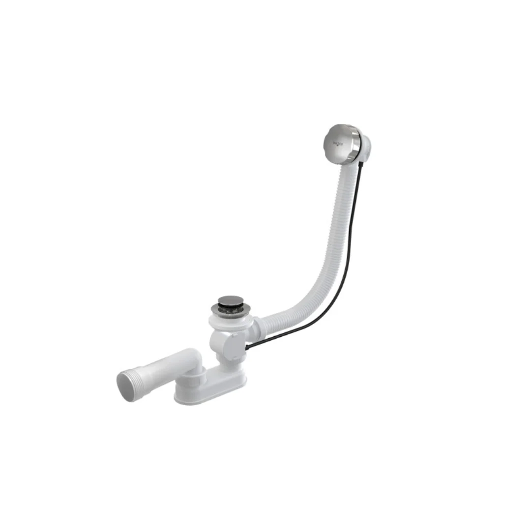 Automatic siphon with overflow for bath