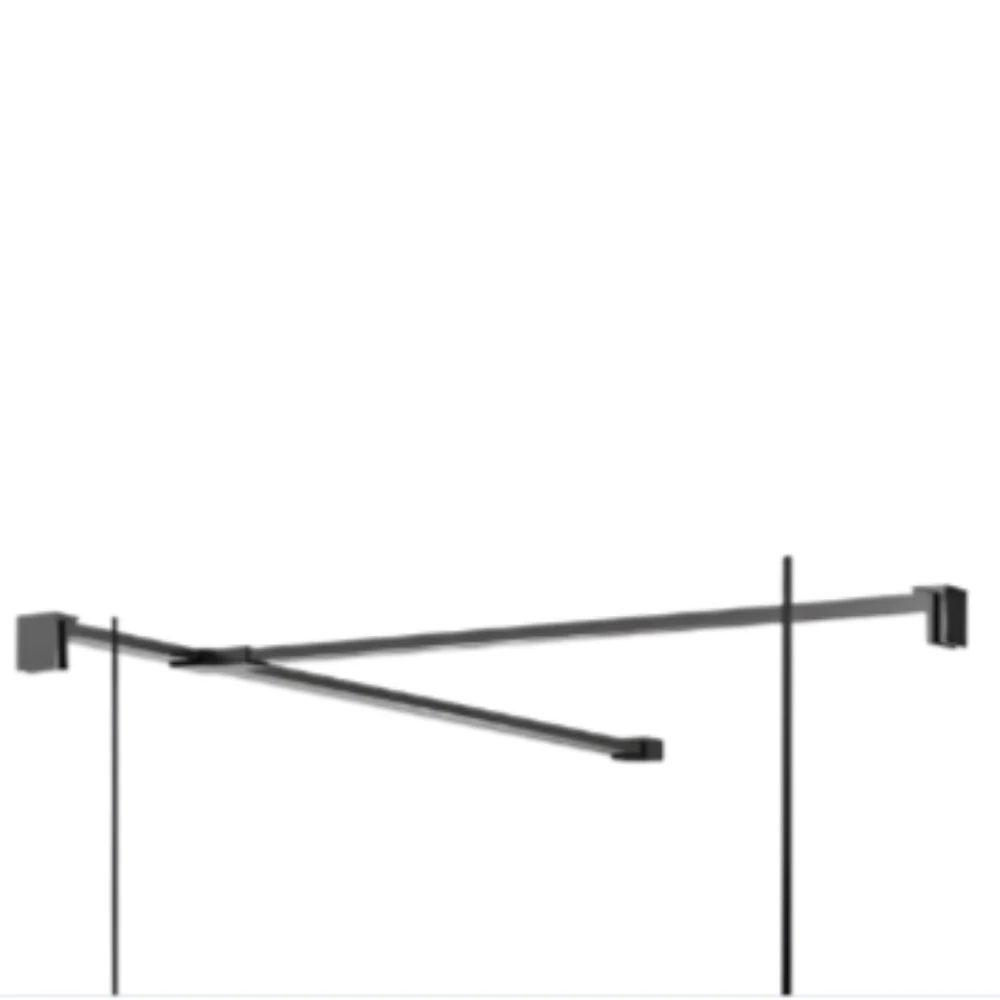 Black T-Connecter for Wet Room Panels - Image 2