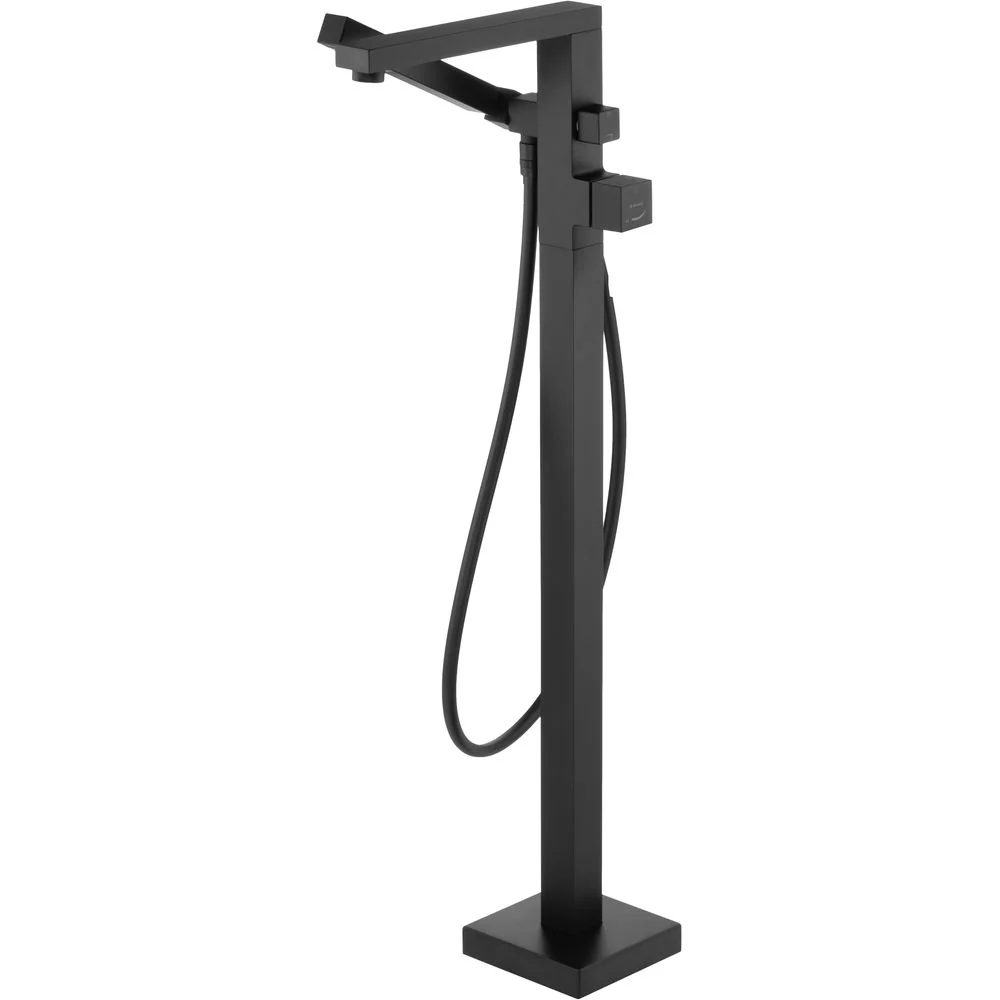 Blur Bath mixer, freestanding, with shower set - Image 3