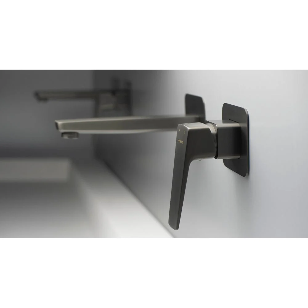 Blur Granite washbasin, countertop - with cover plate - 800x400mm - Image 3