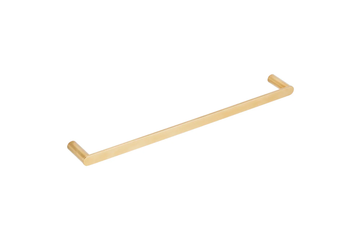 Brushed Gold 45cm Towel Bar - Image 2