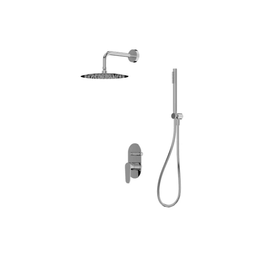 Cetus Concealed Shower Set with Rain Shower - Image 2