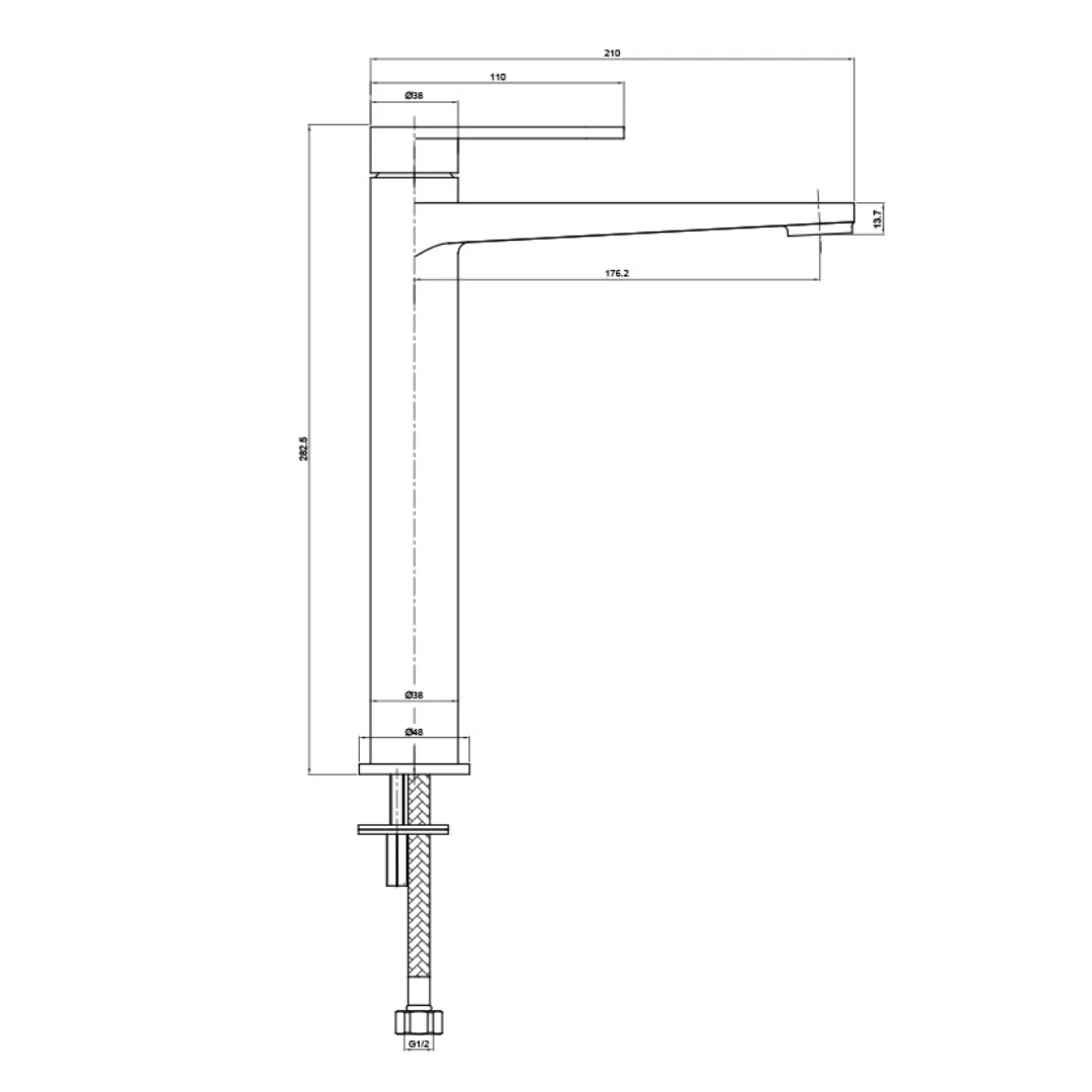 Cetus Tall Basin Tap - Image 4