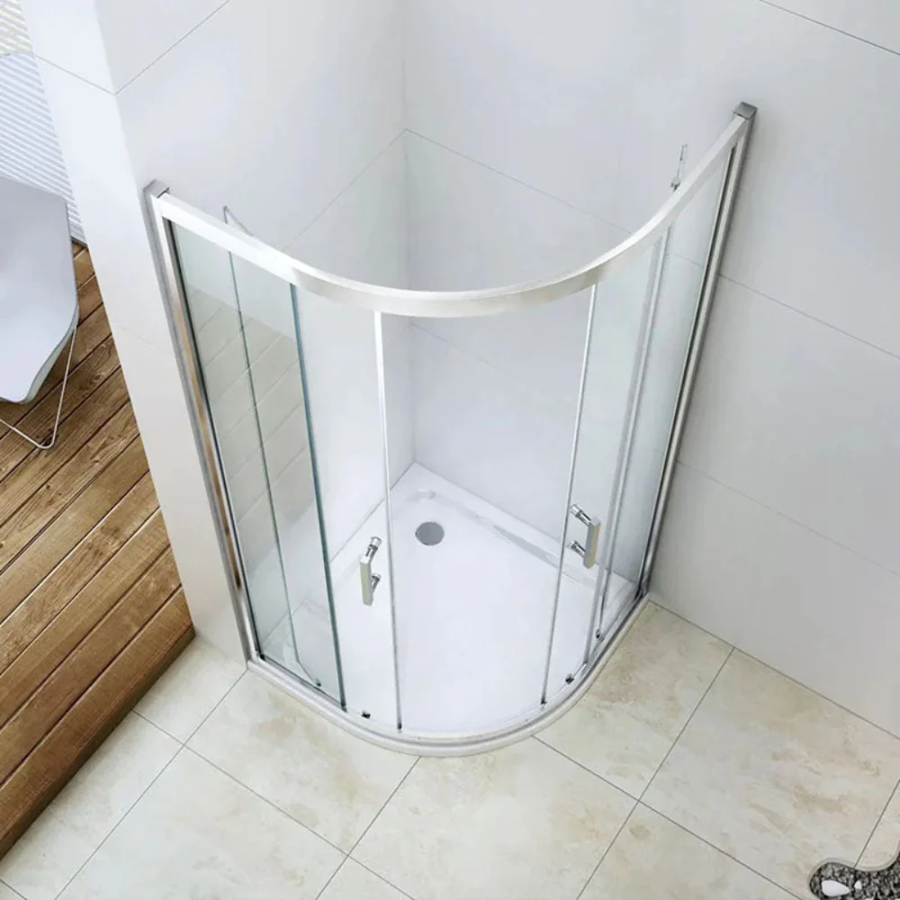 Gulietta Chrome Quadrant Shower Enclosure - Image 3