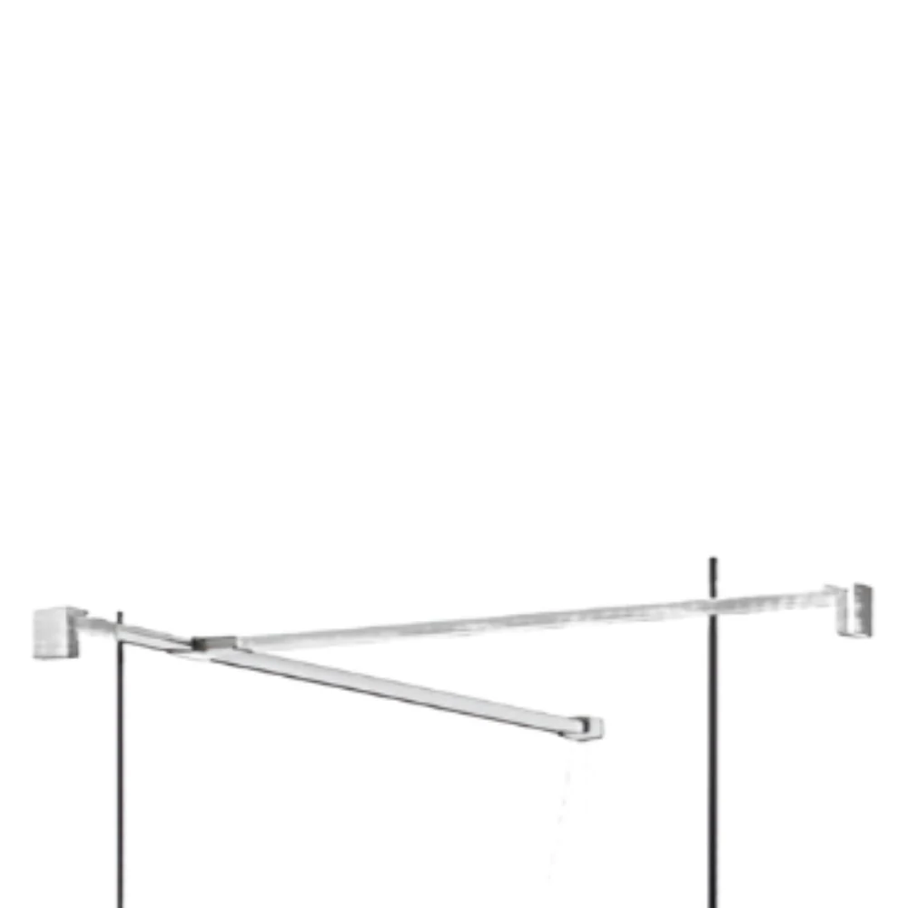 Chrome T-Connecter for Wet Room Panels - Image 2