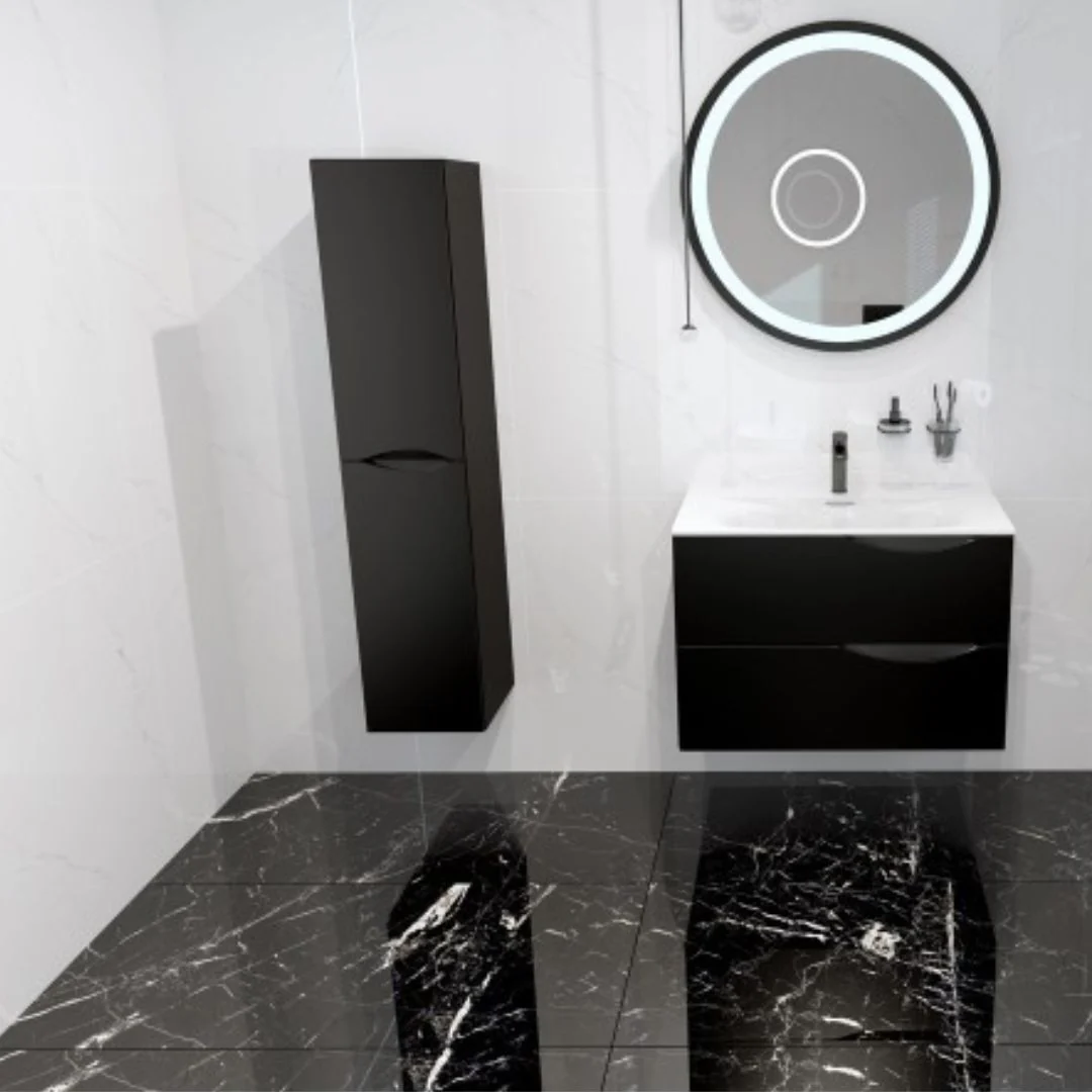 Archer Tall Unit Matt Black - Image 2