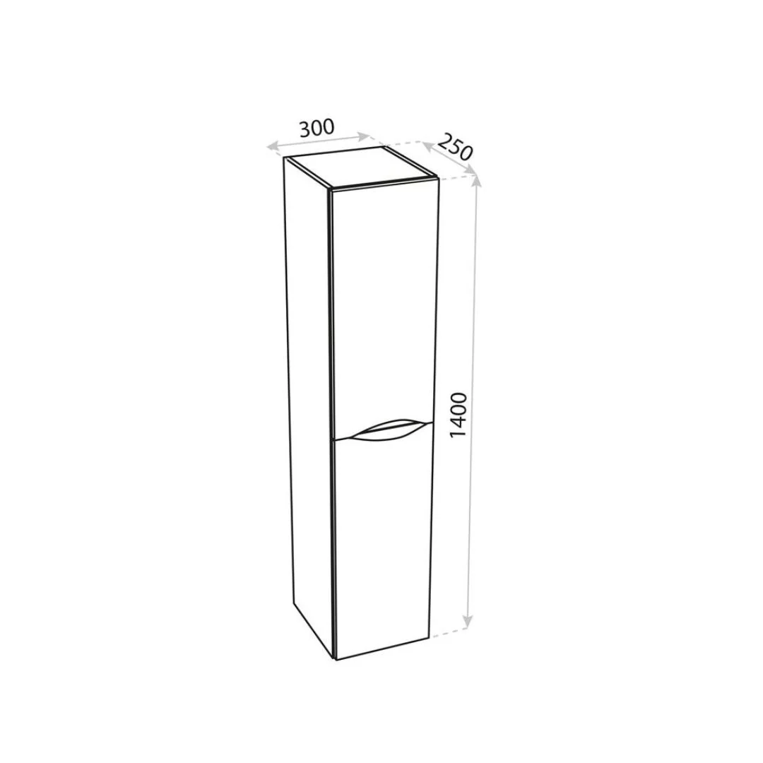 Archer Tall Unit Matt Black - Image 4