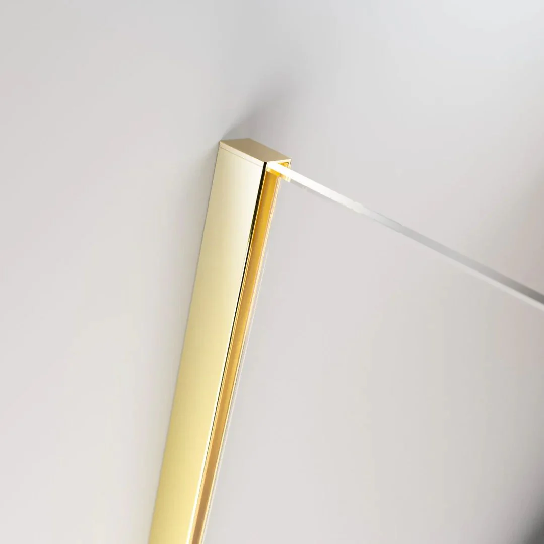 Radaway 8mm Furo PND II Bath Screen - Gold - Image 4