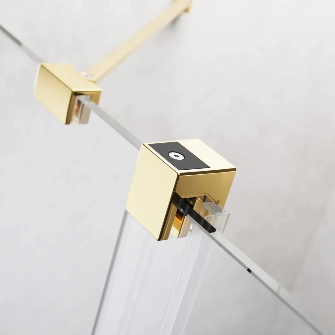 Radaway 8mm Furo PND II Bath Screen - Gold - Image 6