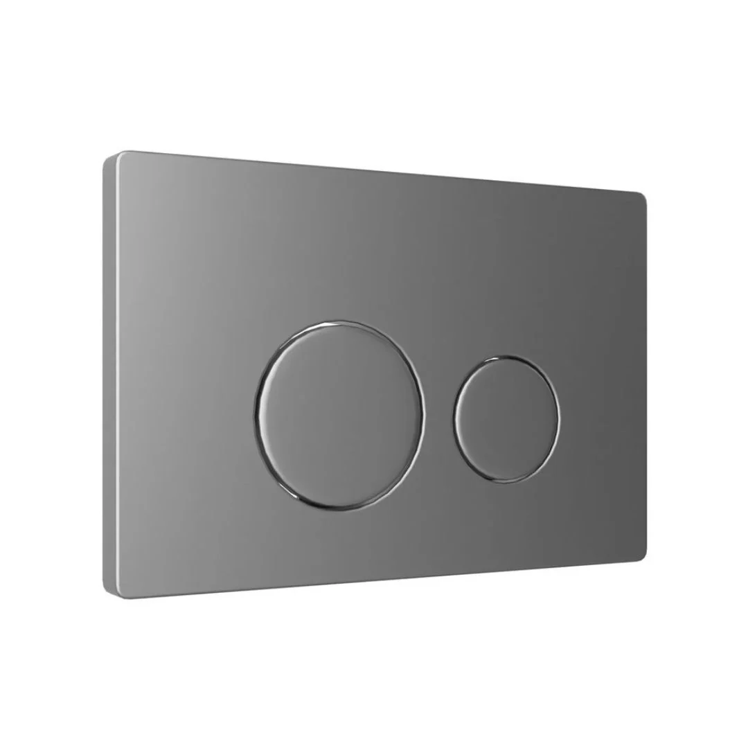 Flush Button Round 200.4.3 Matt Chrome by Gulietta