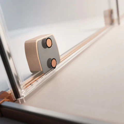 Brushed Copper Radaway Furo KDJ Premium Shower Enclosure - Image 7