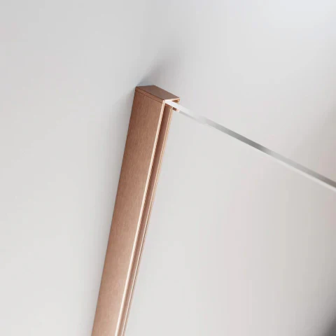 Brushed Copper Radaway Furo KDJ Premium Shower Enclosure - Image 8