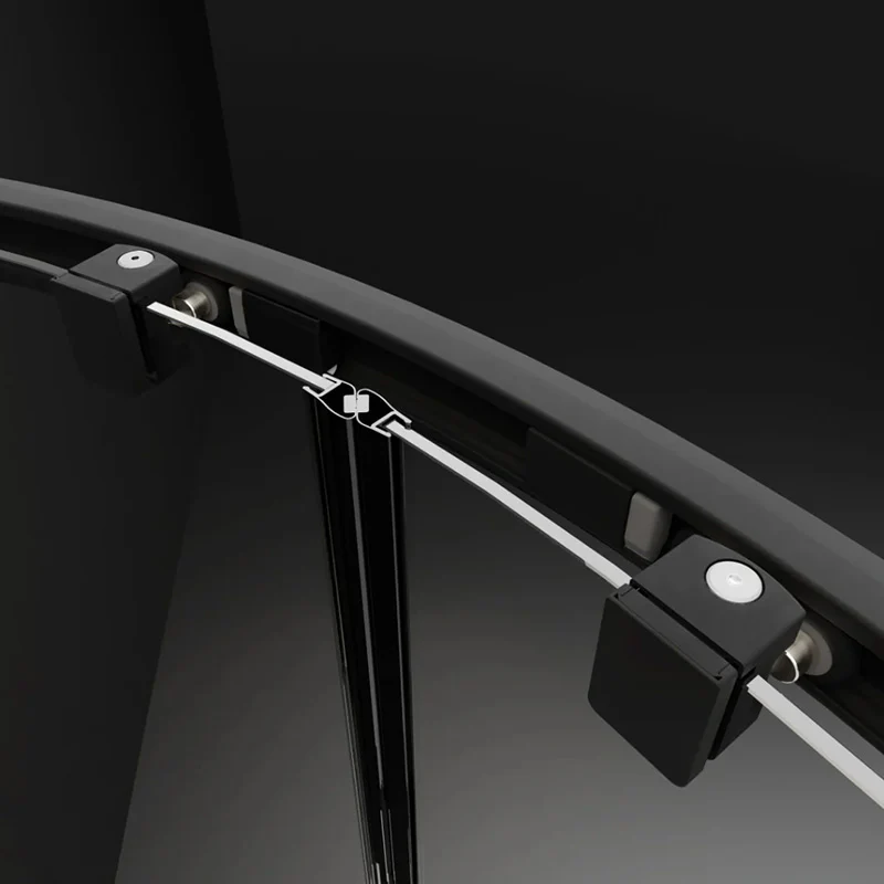 Radaway Premium Pro KDJ Shower Enclosure - Black - Image 4