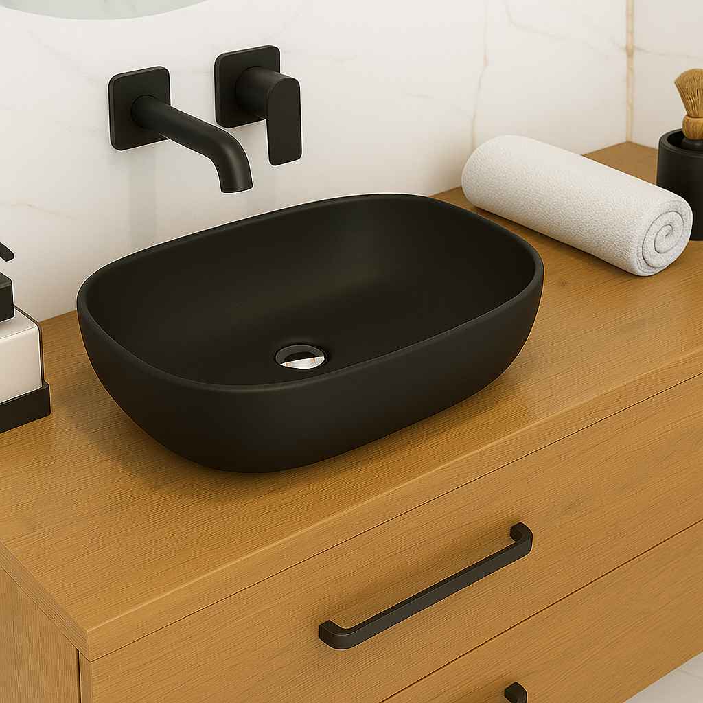 Costa Countertop Washbasin - Black