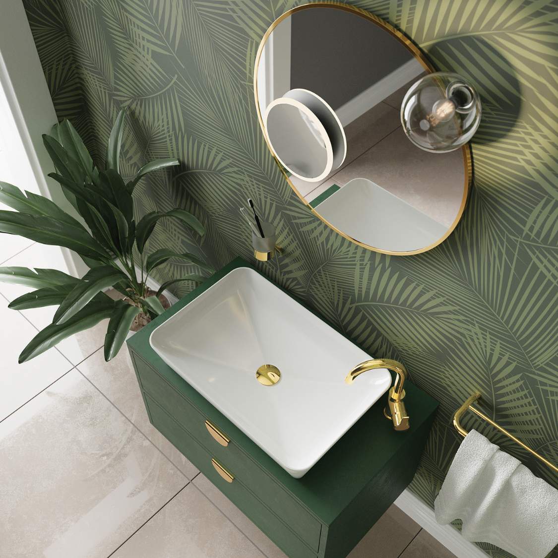Arnika U-Spout Washbasin Mixer - Image 5