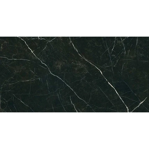 Desire - Black Gloss Polished 120x60 Glazed Porcelain Tile - Image 2