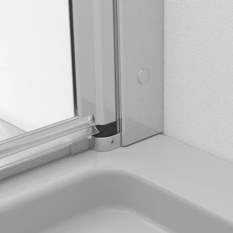 EOS KDD B Chrome Shower Enclosure - Image 5