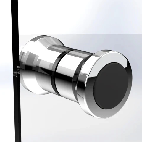 EOS KDS I Shower Enclosure - Chrome - Image 2