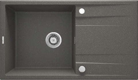 Eridan Granite sink 1-bowl with drainer