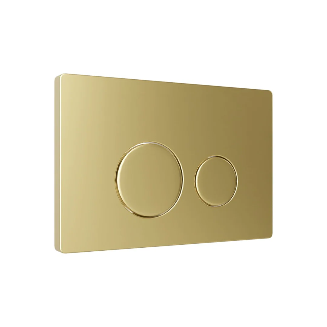 Flush Button Round 200.4.4 Gold