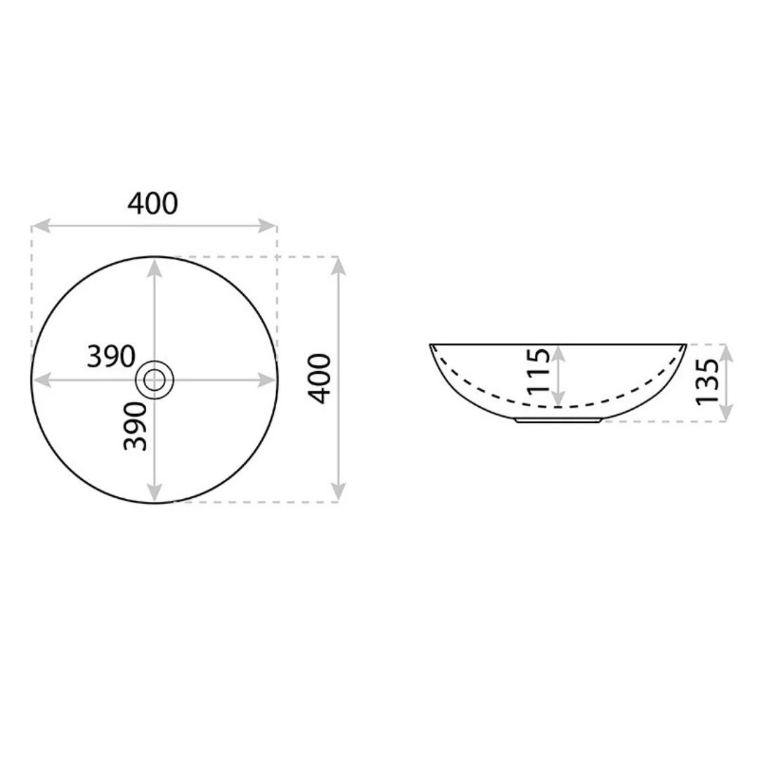 Folklor Countertop Basin - Image 2