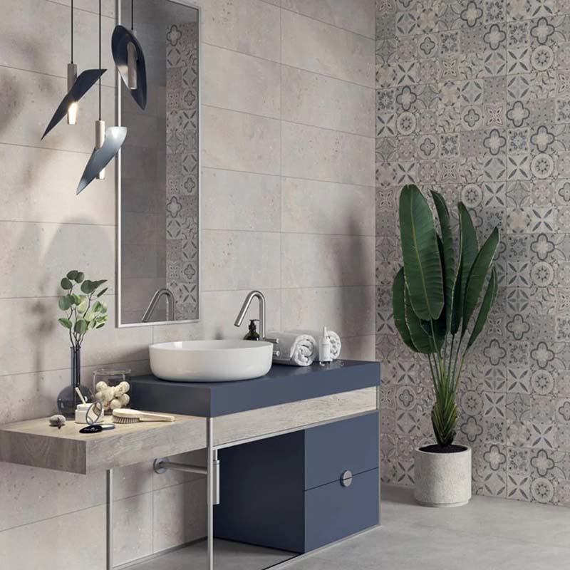 Freedom Grys Smooth Ceramic Wall Tiles – 25x75cm (Rectified)