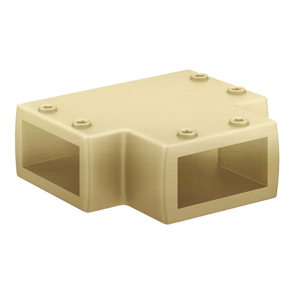 Gold T-Connecter for Wet Room Panels
