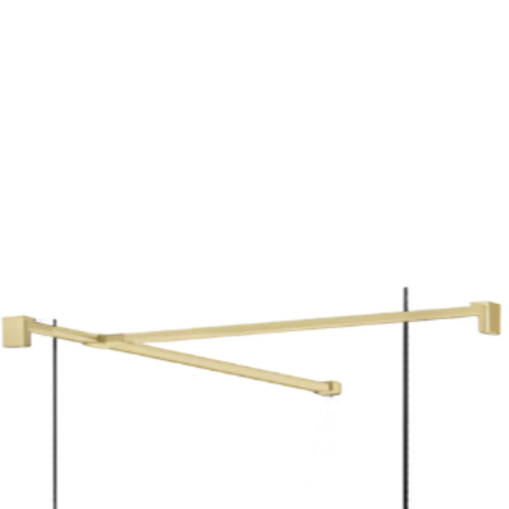 Gold T-Connecter for Wet Room Panels - Image 2