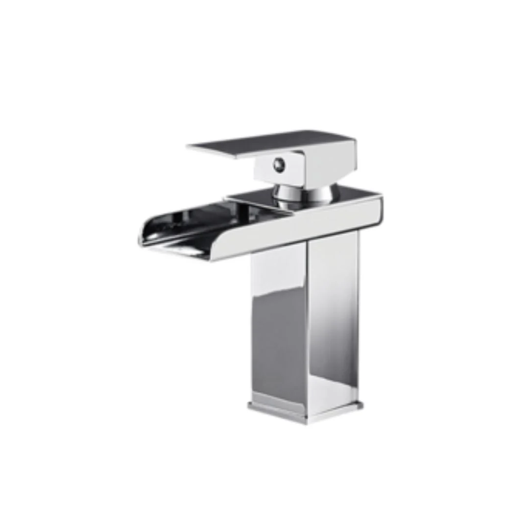 Gulietta AquaFalls Low Chrome Basin Tap