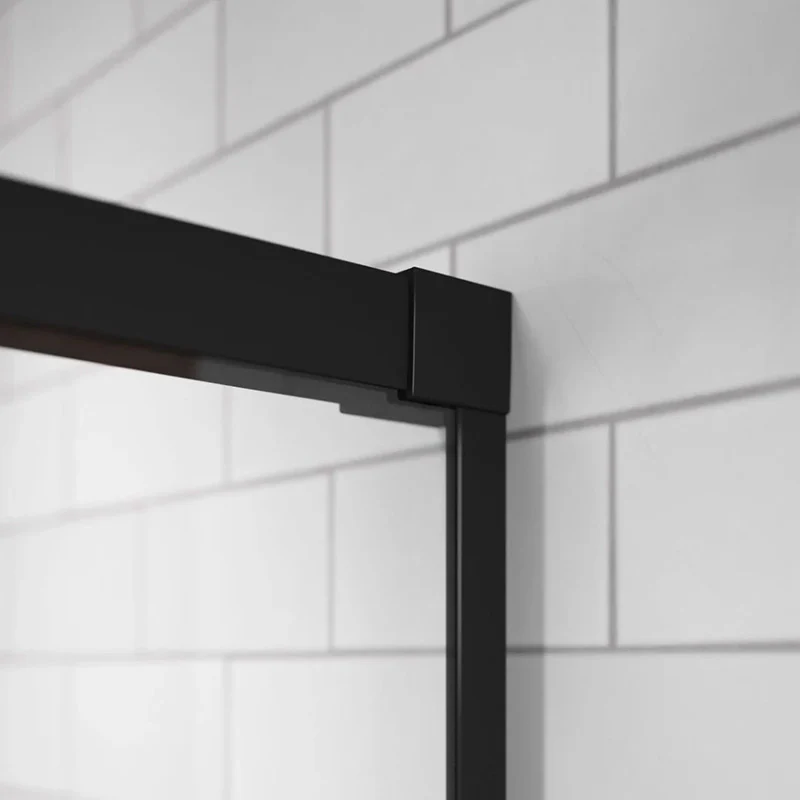 IDEA PDD Quadrant Shower Enclosure - Black - Image 4