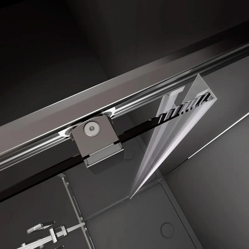 Premium Pro PDD Quadrant Shower Enclosure - Chrome - Image 4