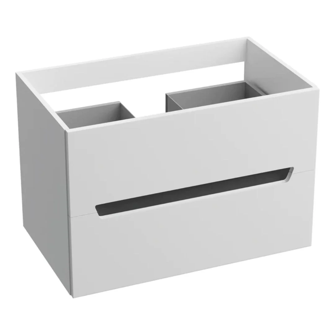 Knox White & Black Vanity Unit & Kansas Basin - Image 6