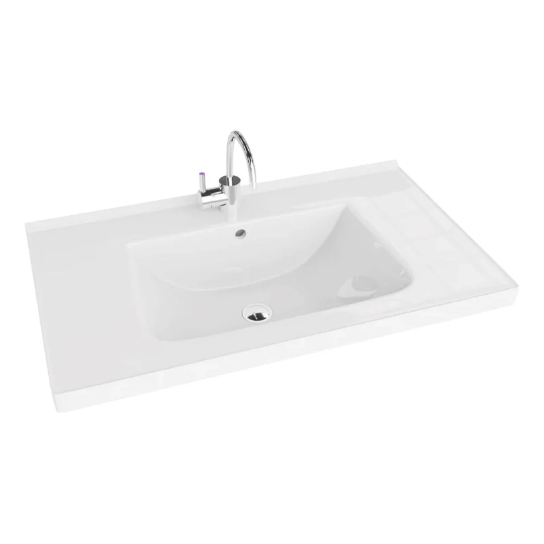 Knox White & Black Vanity Unit & Kansas Basin - Image 7