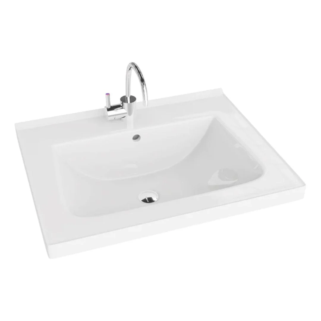 Knox White & Black Vanity Unit & Kansas Basin - Image 8