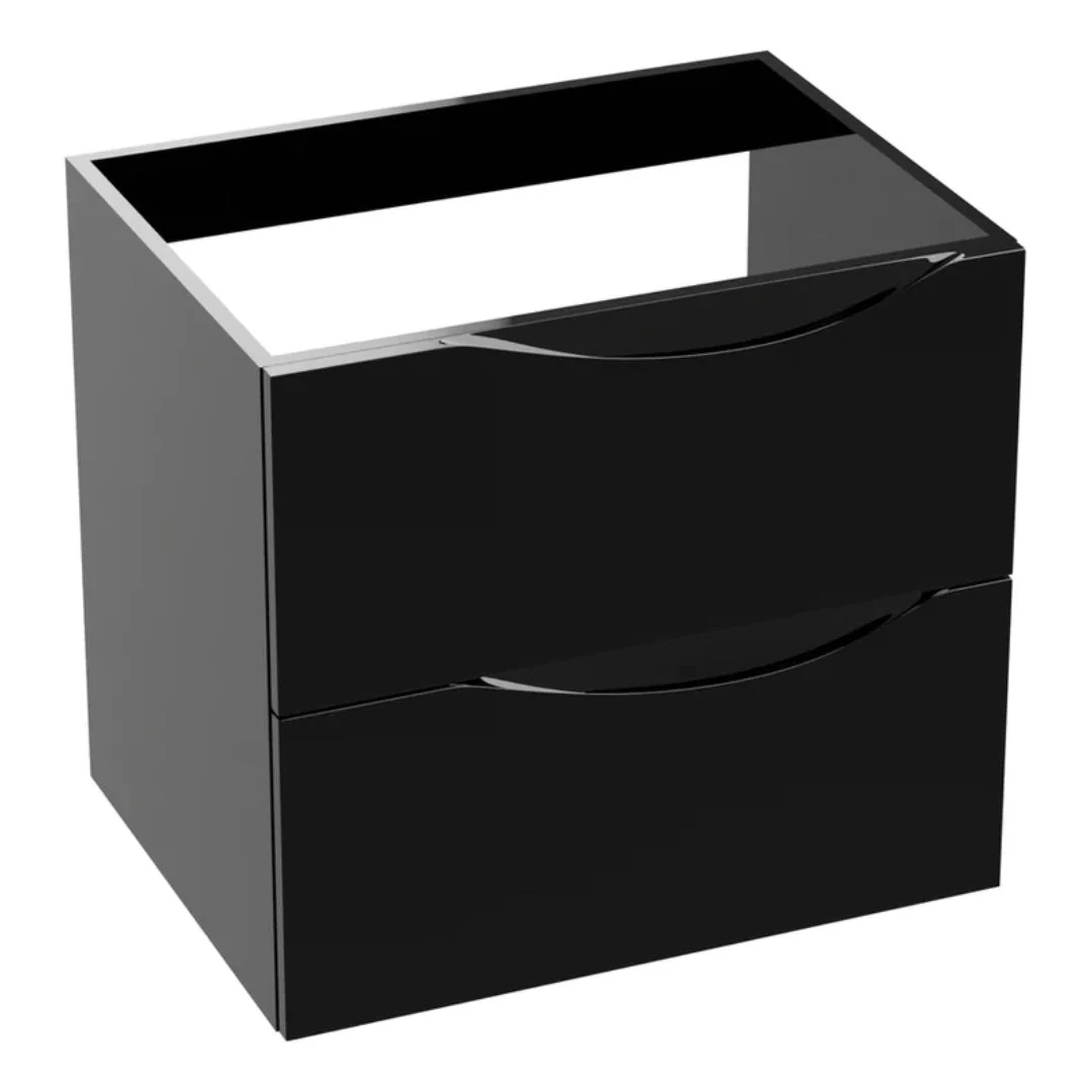 Archer Gloss Black Vanity Unit & Basin - Image 4