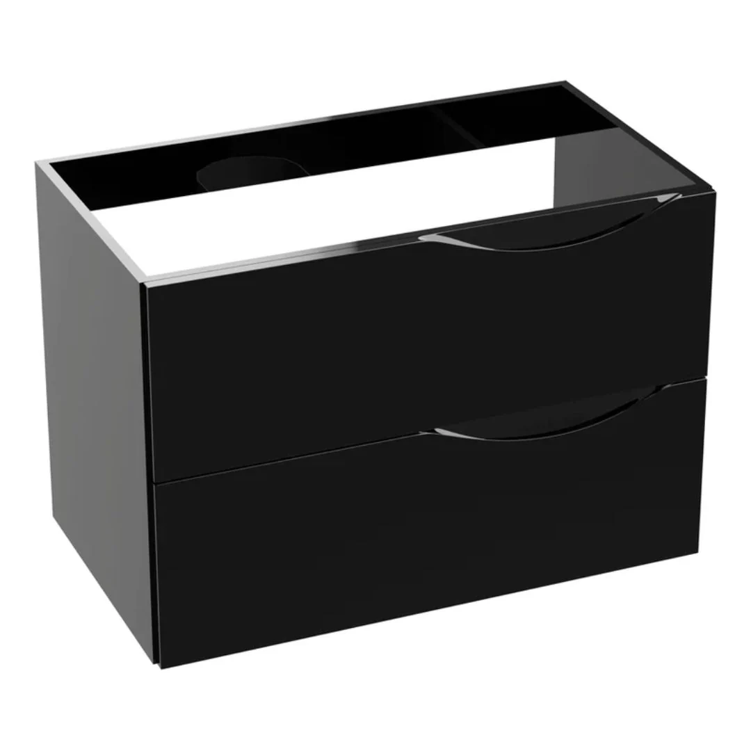 Archer Gloss Black Vanity Unit & Basin - Image 5