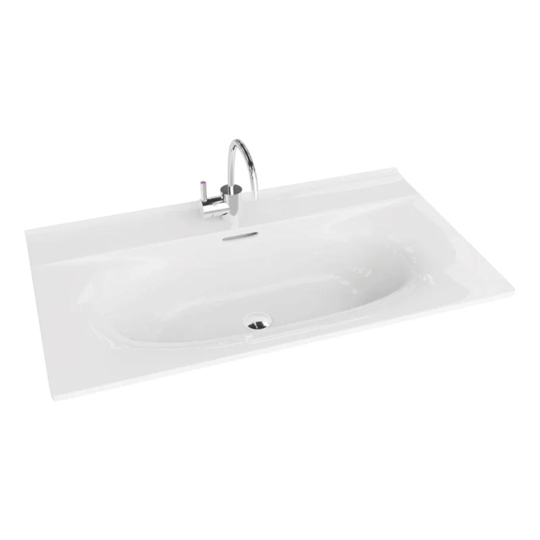 Archer Gloss Black Vanity Unit & Basin - Image 7