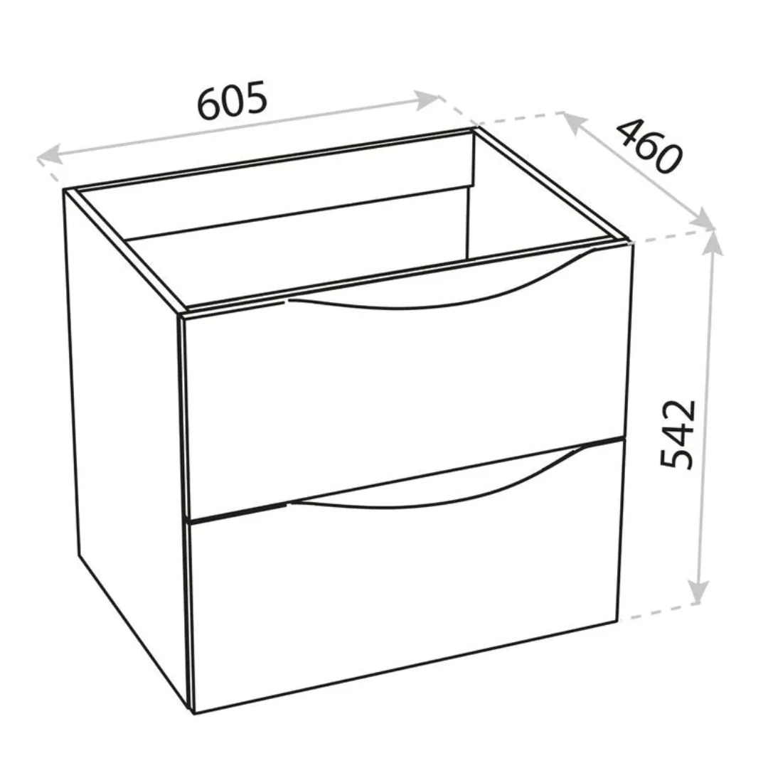 Archer Graphite Vanity Unit & Basin - Image 9