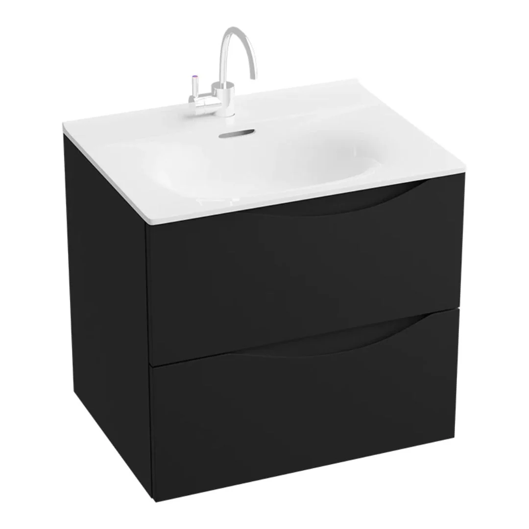 Archer Matt Black Vanity Unit & Basin