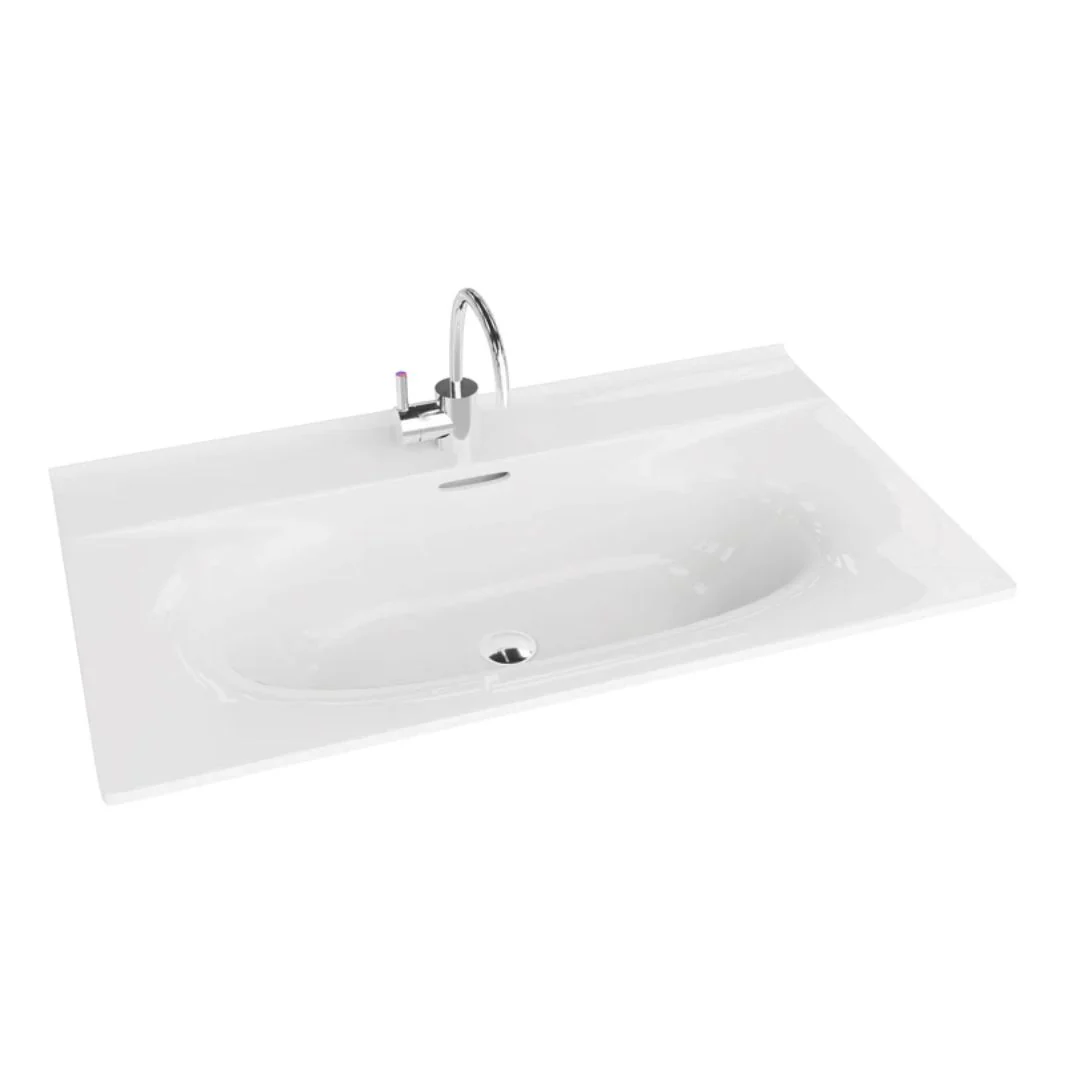 Archer Matt Black Vanity Unit & Basin - Image 9