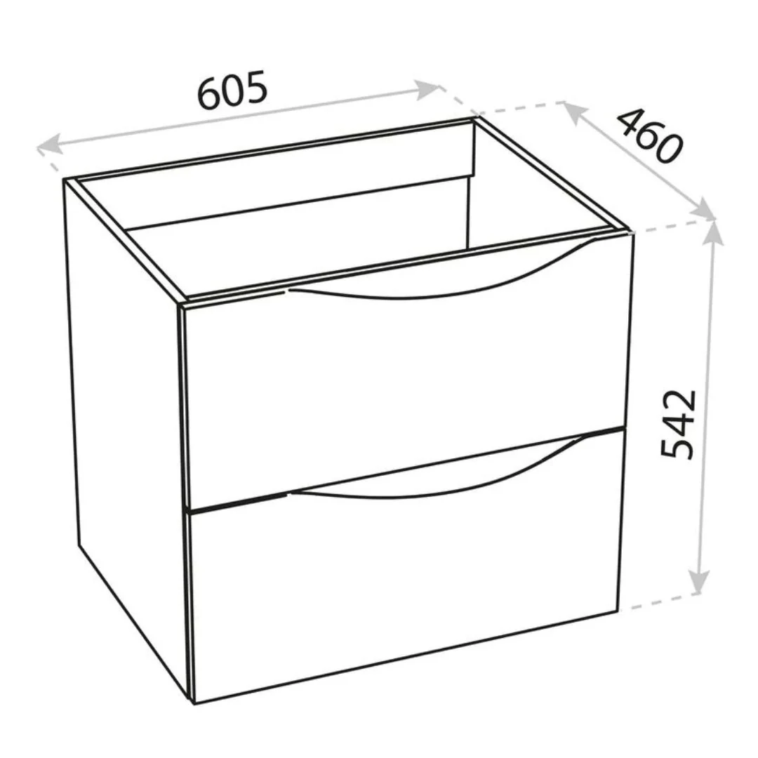 Archer White Vanity Unit & Basin - Image 11