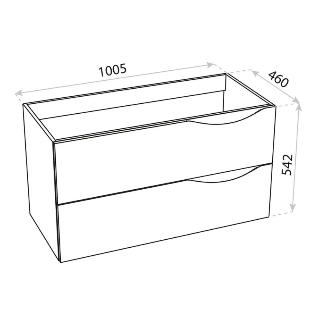 Archer White Vanity Unit & Basin - Image 13