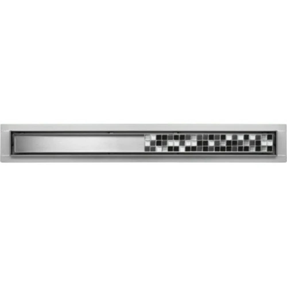 Brushed Chrome Linear Shower Drain - Image 7