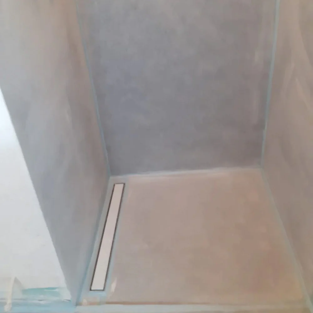 Brushed Chrome Linear Shower Drain - Image 9